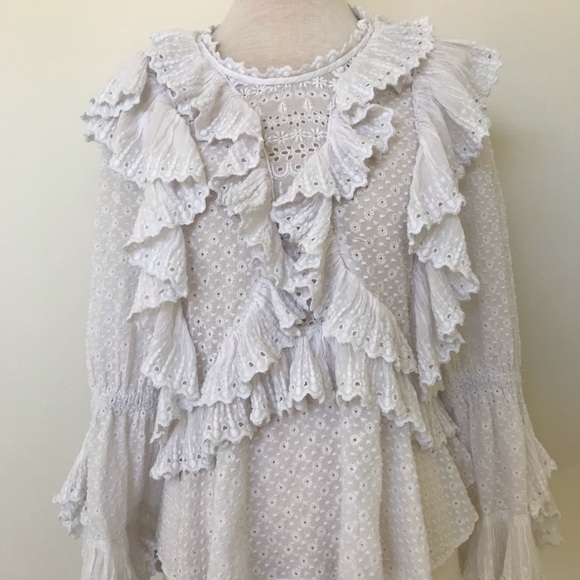 ISABEL MARANT MAIN LINE NOT ETOILE 2018 WHITE TOP - Picture 2 of 8